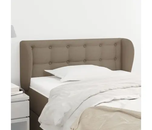 Galvūgalis Su Auselėmis,Taupe Spalvos,83X23X78/88 cm Audinys