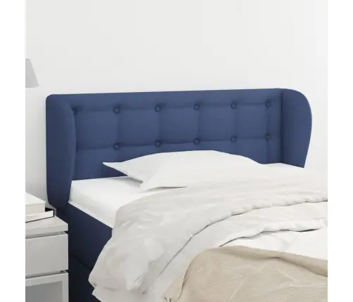 Galvgalis Ar Malām, 83X23X78/88 Cm, Zils Audums Vidaxl