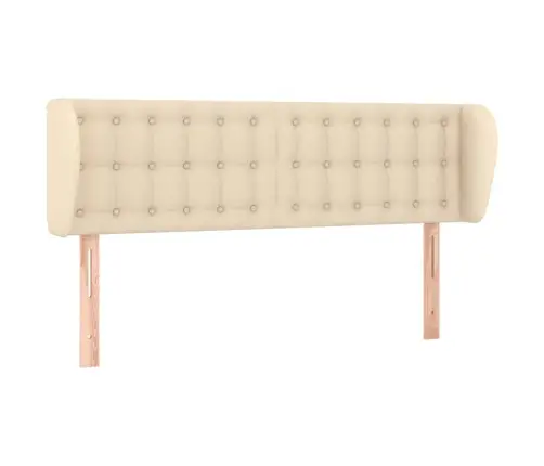 Voodipeats Servadega, Kreemjas, 147X23X78/88 cm Kangas