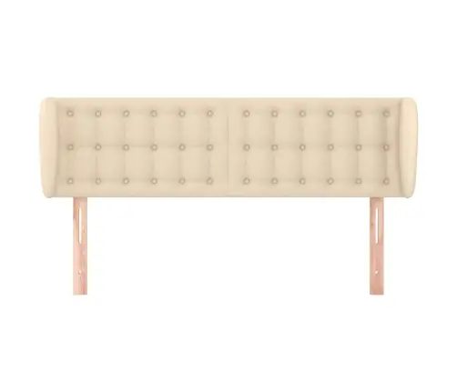 Voodipeats Servadega, Kreemjas, 147X23X78/88 cm Kangas