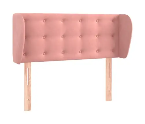 Voodipeats Servadega, Roosa, 103X23X78/88 cm Samet