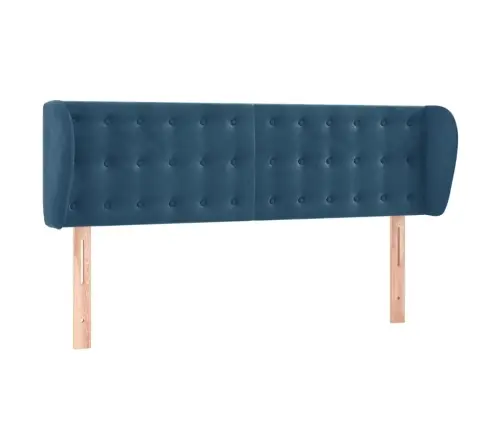 Voodipeats Servadega, Tumesinine, 147X23X78/88 cm Samet Voodipeats Servadega, Tumesinine, 147X23X78/88 cm Samet