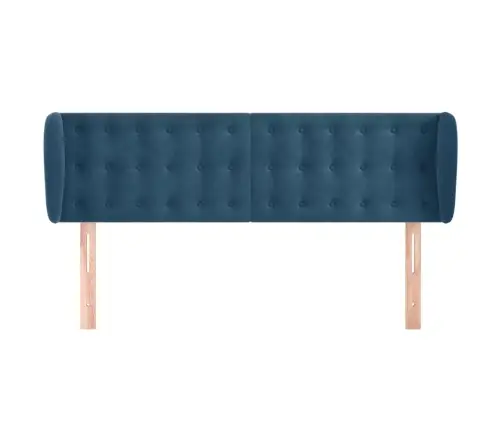 Voodipeats Servadega, Tumesinine, 147X23X78/88 cm Samet Voodipeats Servadega, Tumesinine, 147X23X78/88 cm Samet