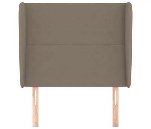 Voodipeats Servadega, Pruunikashall, 103X23X118/128 cm Kangas