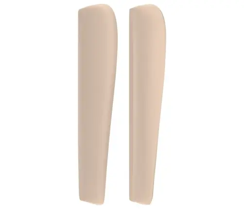 Galvgalis Ar Malām, 103X23X118/128 Cm, Kapučīno Mākslīgā Āda Vidaxl