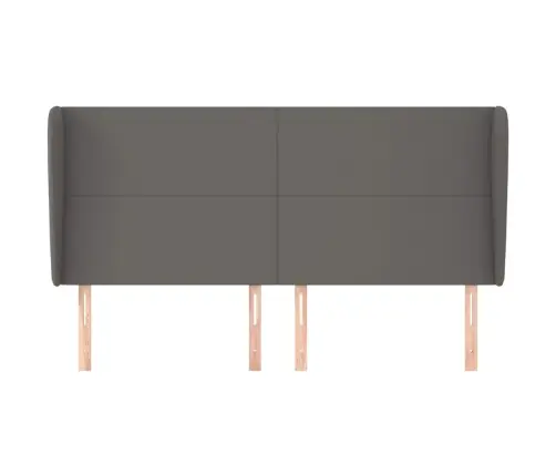 Voodipeats Servadega, Hall, 203X23X118/128 cm Kunstnahk