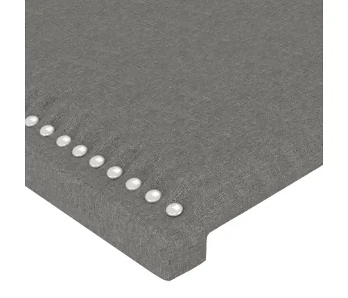 Voodipeats Servadega, Tumehall, 183X23X118/128 cm Kangas Voodipeats Servadega, Tumehall, 183X23X118/128 cm Kangas