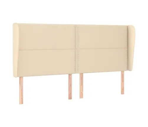 Voodipeats Servadega, Kreemjas, 183X23X118/128 cm Kangas