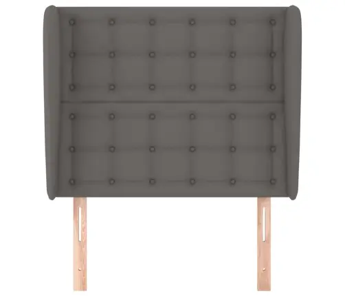 Voodipeats Servadega, Hall, 93X23X118/128 cm Kunstnahk