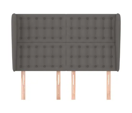 Voodipeats Servadega, Hall, 147X23X118/128 cm Kunstnahk