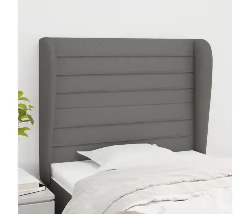 Voodipeats Servadega, Tumehall, 83X23X118/88 cm Kangas Voodipeats Servadega, Tumehall, 83X23X118/88 cm Kangas