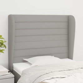Voodipeats Servadega, Helehall, 103X23X118/128 cm Kangas