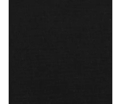 Galvgalis Ar Malām, 203X23X118/128 Cm, Melns Audums Vidaxl