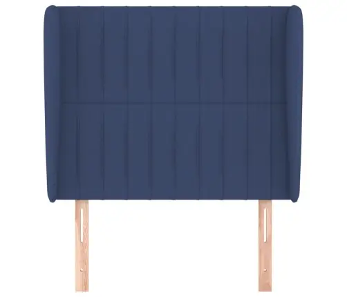 Galvgalis Ar Malām, 103X23X118/128 Cm, Zils Audums Vidaxl Galvgalis Ar Malām, 103X23X118/128 Cm, Zils Audums Vidaxl