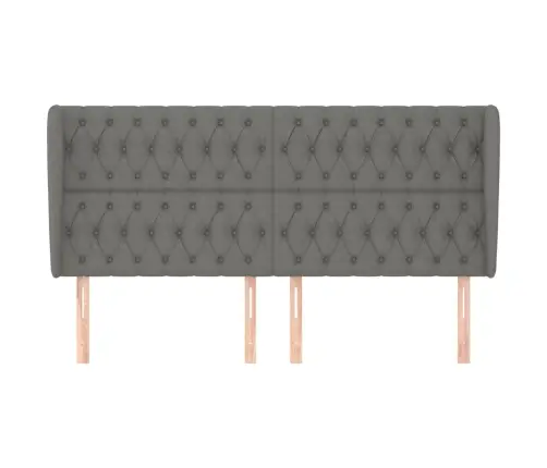 Voodipeats Servadega, Tumehall, 203X23X118/128 cm Kangas