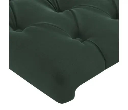 Galvgalis Ar Malām, Tumši Zaļš Samts, 93X23X118/128 Cm Vidaxl Galvgalis Ar Malām, Tumši Zaļš Samts, 93X23X118/128 Cm Vidaxl
