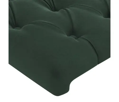 Voodipeats Servadega, Tumeroheline, 203X23X118/128 cm Samet Voodipeats Servadega, Tumeroheline, 203X23X118/128 cm Samet
