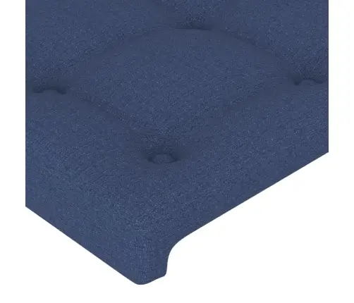 Voodipeats Servadega, Sinine, 93X23X118/128 cm Kangas
