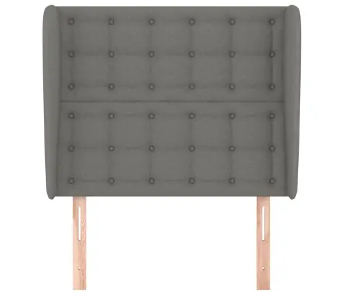 Voodipeats Servadega, Tumehall, 103X23X118/128 cm Kangas