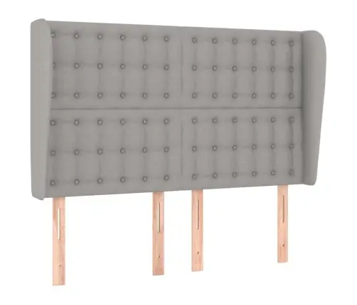 Voodipeats Servadega, Helehall, 147X23X118/128 cm Kangas