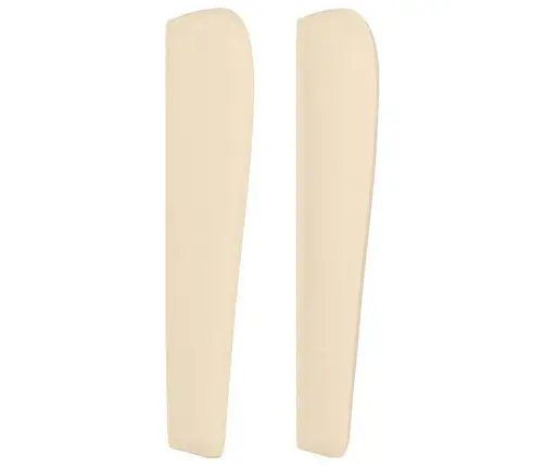 Voodipeats Servadega, Kreemjas, 147X23X118/128 cm Kangas