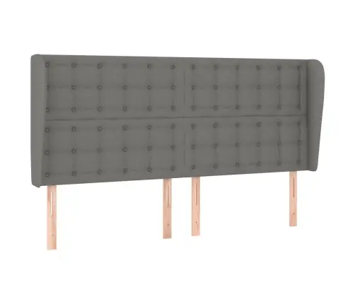 Voodipeats Servadega, Tumehall, 163X23X118/128 cm Kangas