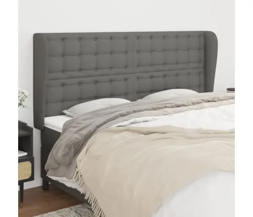 Voodipeats Servadega, Tumehall, 163X23X118/128 cm Kangas