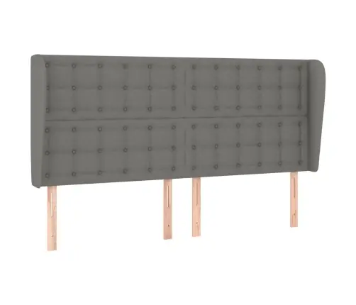 Voodipeats Servadega, Tumehall, 183X23X118/128 cm Kangas