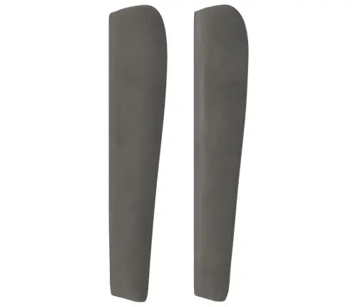 Voodipeats Servadega, Tumehall, 203X23X118/128 cm Samet