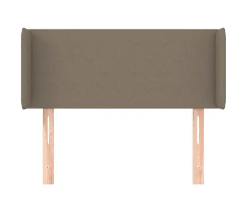 Galvūgalis Su Auselėmis,Taupe Spalvos,83X16X78/88cm Audinys