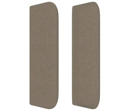 Galvūgalis Su Auselėmis,Taupe Spalvos,83X16X78/88cm Audinys