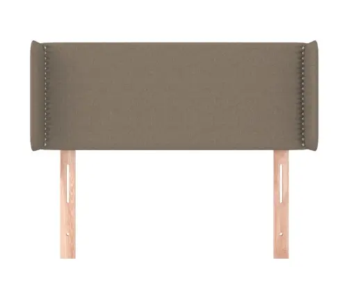 Galvgalis Ar Malām, 83X16X78/88 Cm, Pelēkbrūns Audums Vidaxl Galvgalis Ar Malām, 83X16X78/88 Cm, Pelēkbrūns Audums Vidaxl