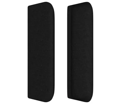 Galvgalis Ar Malām, 93X16X78/88 Cm, Melns Audums Vidaxl Galvgalis Ar Malām, 93X16X78/88 Cm, Melns Audums Vidaxl