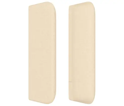 Voodipeats Servadega, Kreemjas, 147X16X78/88 cm Kangas
