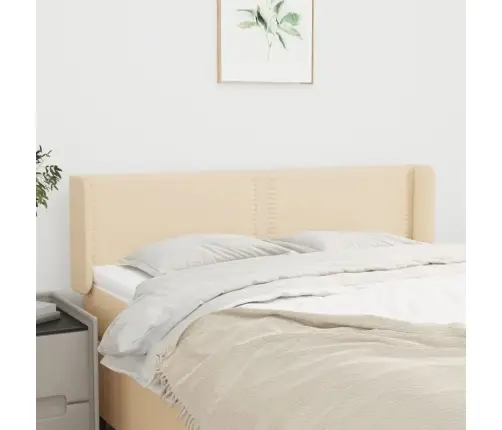 Voodipeats Servadega, Kreemjas, 147X16X78/88 cm Kangas