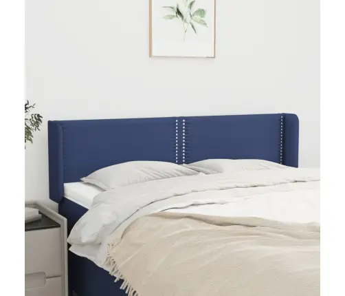 Galvūgalis Su Auselėmis, Mėlynos,147X16X78/88cm Audinys