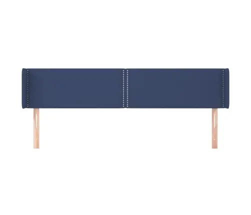 Galvūgalis Su Auselėmis, Mėlynos,183X16X78/88cm Audinys