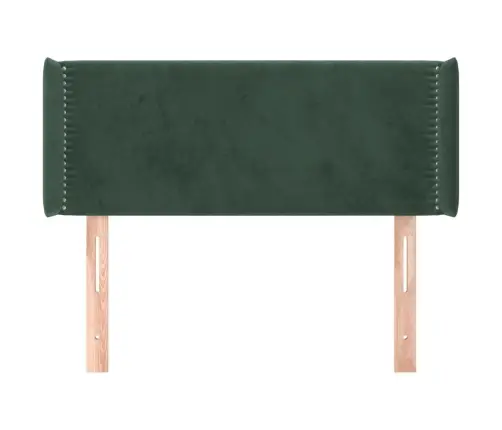 Galvgalis Ar Malām, Tumši Zaļš Samts, 103X16X78/88 Cm Vidaxl