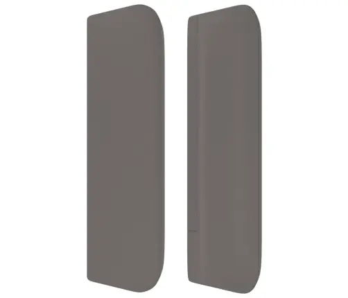 Galvgalis Ar Malām, 83X16X78/88 Cm, Pelēka Mākslīgā Āda Vidaxl