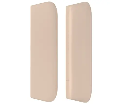 Galvgalis Ar Malām, 83X16X78/88 Cm, Kapučīno Mākslīgā Āda Vidaxl