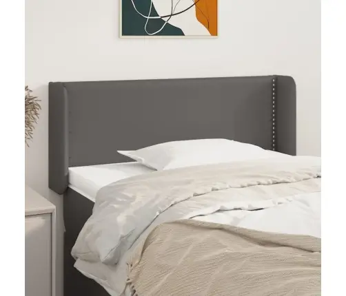 Voodipeats Servadega, Hall, 93X16X78/88 cm Kunstnahk