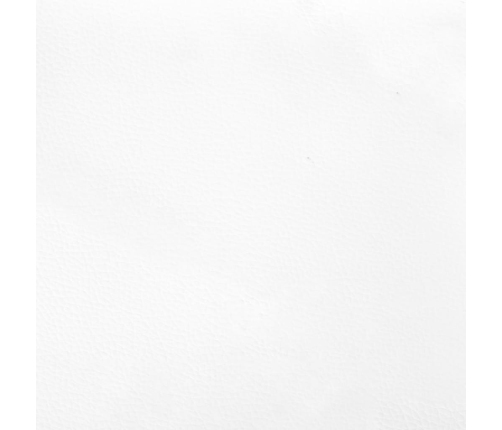 Galvgalis Ar Malām, 103X16X78/88 Cm, Balta Mākslīgā Āda Vidaxl