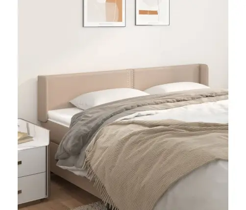 Voodipeats Servadega, Cappuccino, 183X16X78/88 cm Kunstnahk