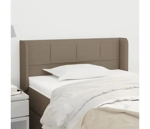 Galvūgalis Su Auselėmis,Taupe Spalvos,83X16X78/88cm Audinys