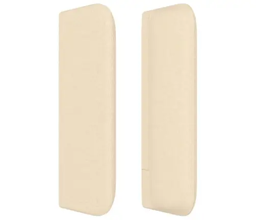 Voodipeats Servadega, Kreemjas, 83X16X78/88 cm Kangas