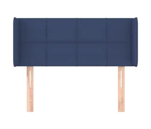 Galvgalis Ar Malām, 103X16X78/88 Cm, Zils Audums Vidaxl