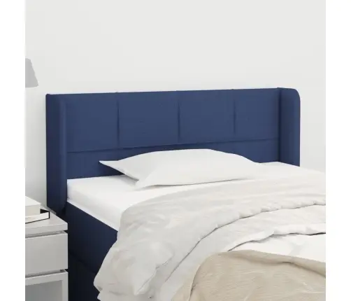 Galvgalis Ar Malām, 103X16X78/88 Cm, Zils Audums Vidaxl