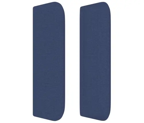 Voodipeats Servadega, Sinine, 203X16X78/88 cm Kangas