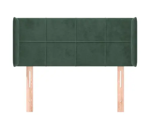 Galvgalis Ar Malām, Tumši Zaļš Samts, 103X16X78/88 Cm Vidaxl