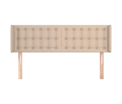 Galvgalis Ar Malām, 147X16X78/88 Cm, Kapučīno Mākslīgā Āda Vidaxl Galvgalis Ar Malām, 147X16X78/88 Cm, Kapučīno Mākslīgā Āda Vidaxl